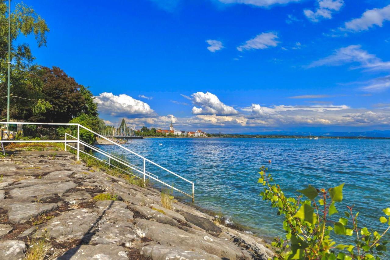 Apartment Lakeside direkt am Bodensee mit Privatstrand, atemberaubender Seesicht und Parkplatz FDH Buitenkant foto