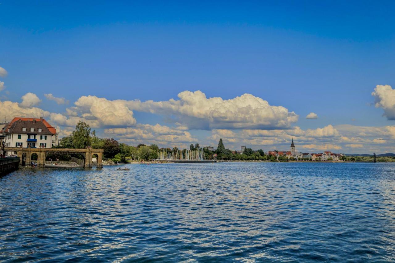 Apartment Lakeside direkt am Bodensee mit Privatstrand, atemberaubender Seesicht und Parkplatz FDH Buitenkant foto