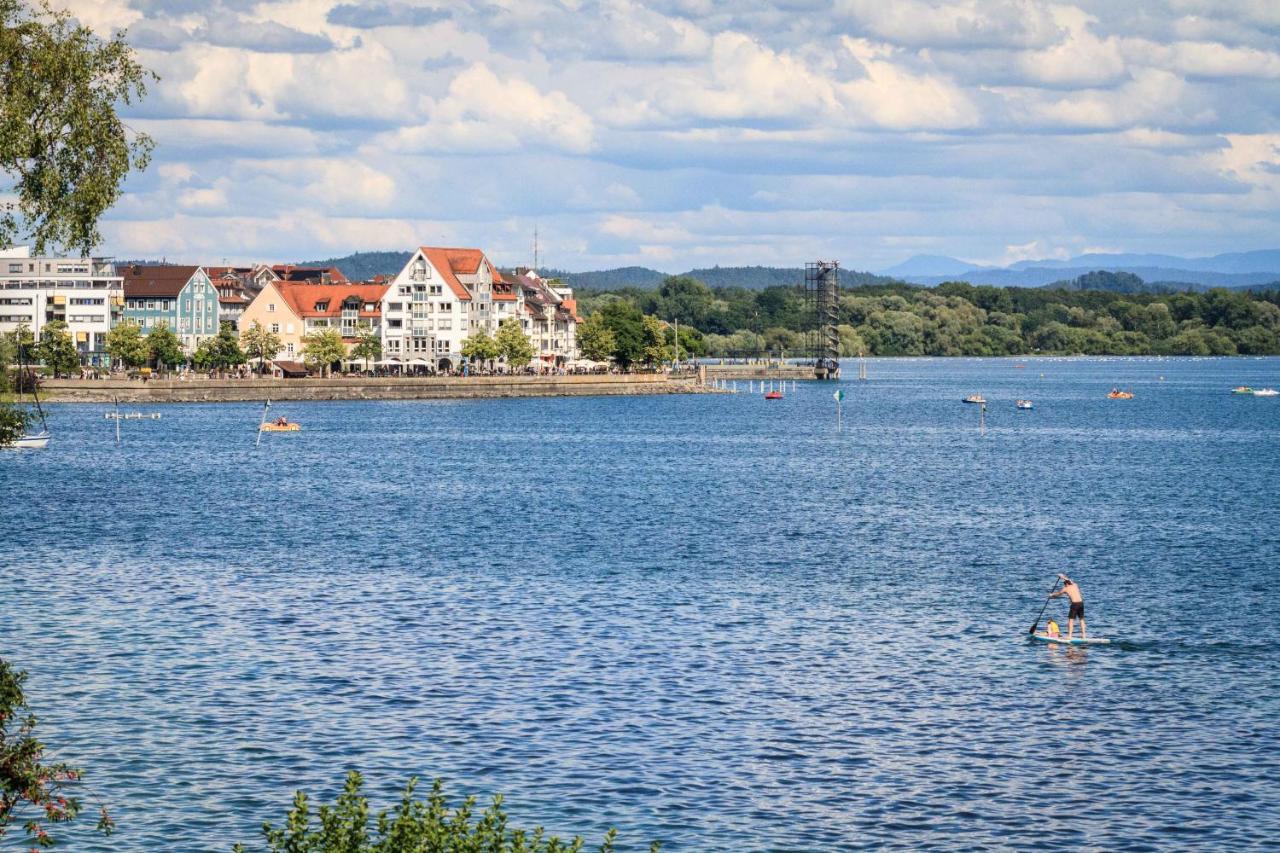 Apartment Lakeside direkt am Bodensee mit Privatstrand, atemberaubender Seesicht und Parkplatz FDH Buitenkant foto