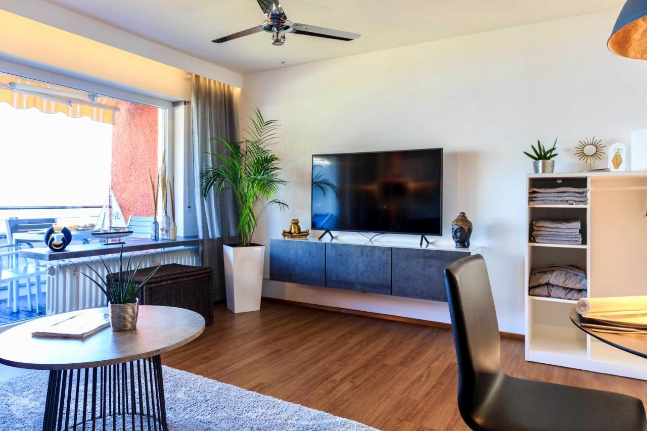 Apartment Lakeside direkt am Bodensee mit Privatstrand, atemberaubender Seesicht und Parkplatz FDH Buitenkant foto