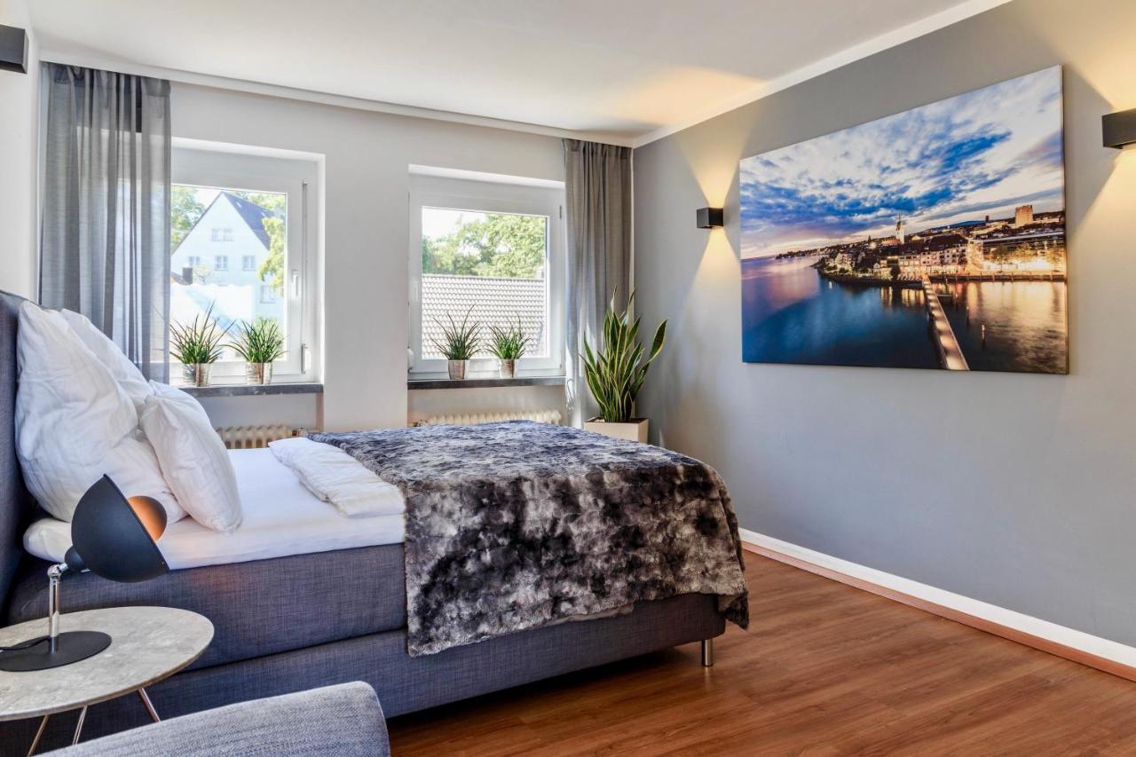 Apartment Lakeside direkt am Bodensee mit Privatstrand, atemberaubender Seesicht und Parkplatz FDH Buitenkant foto